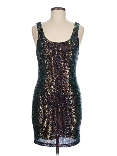 Pre-owned Topshop Tank Top Gold Square Neckline Tops