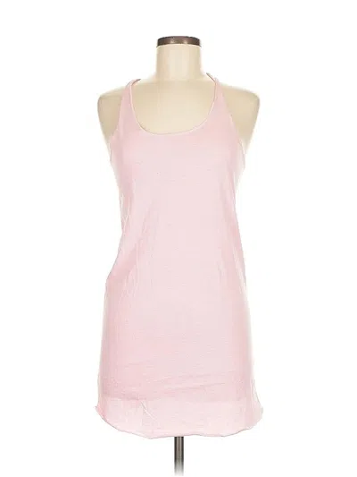 Pre-owned Topshop Tank Top Pink Halter Neckline Tops
