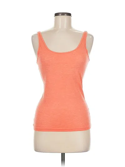Pre-owned Topshop Tank Top Pink Strapless Neckline Tops