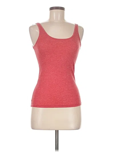 Pre-owned Topshop Tank Top Red Strapless Neckline Tops