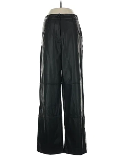 Pre-owned Topshop Track Pants In Black