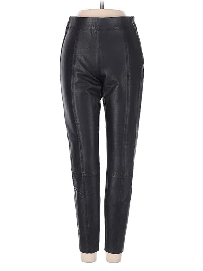 Pre-owned Topshop Track Pants In Black