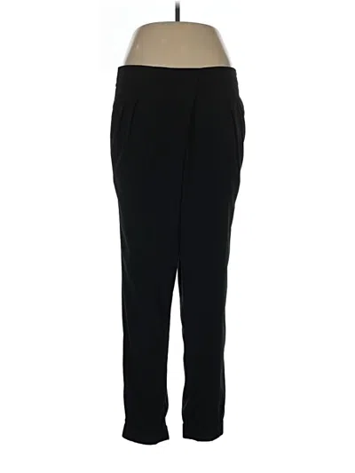 Pre-owned Topshop Track Pants In Black