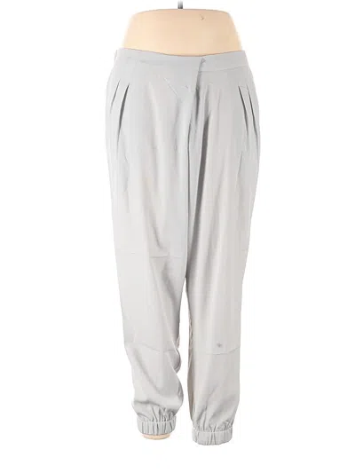 Pre-owned Topshop Track Pants In Gray