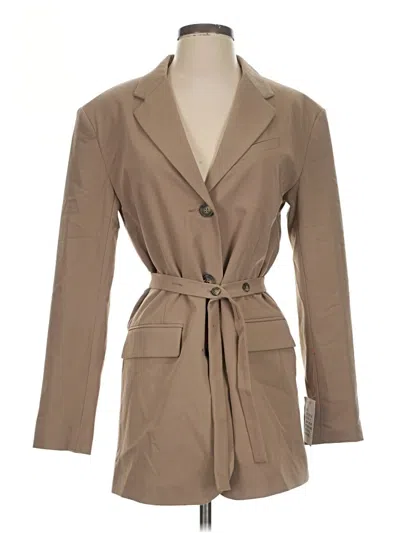 Topshop Trenchcoat In Tan