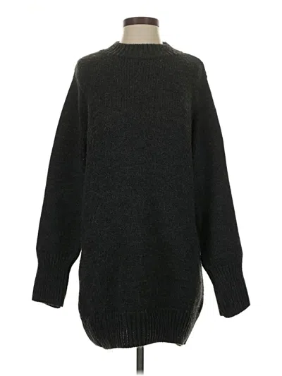 Pre-owned Topshop Turtleneck Sweater In Black