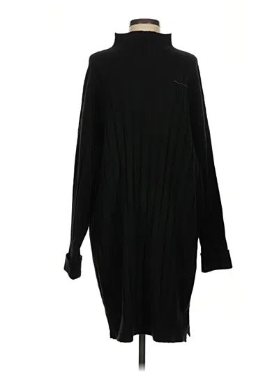 Pre-owned Topshop Turtleneck Sweater In Black