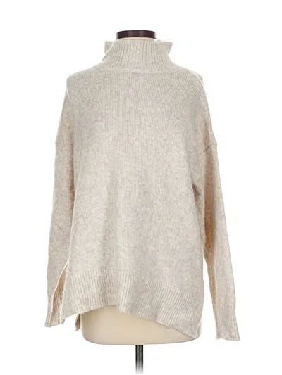 Pre-owned Topshop Turtleneck Sweater In Brown
