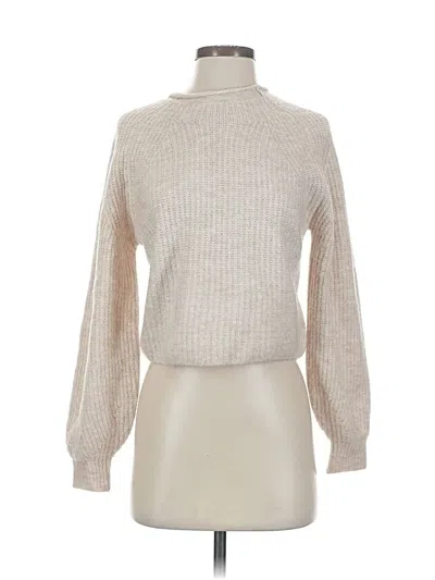 Pre-owned Topshop Turtleneck Sweater In Brown