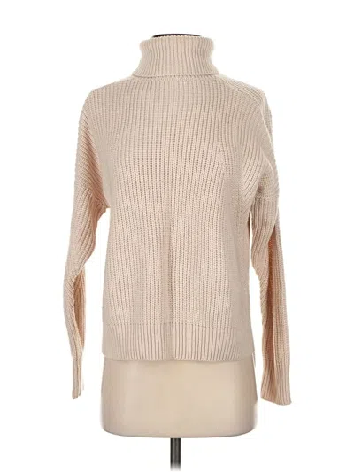 Pre-owned Topshop Turtleneck Sweater In Brown