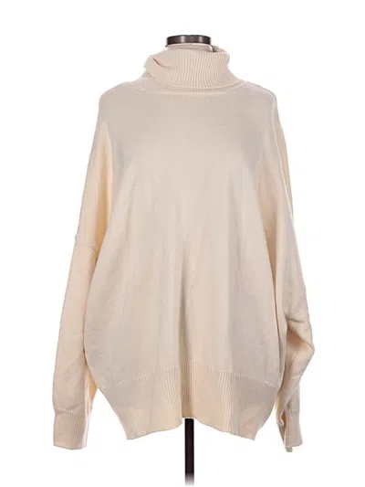 Pre-owned Topshop Turtleneck Sweater In Brown