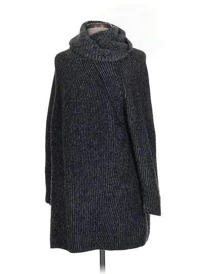 Pre-owned Topshop Turtleneck Sweater In Gray