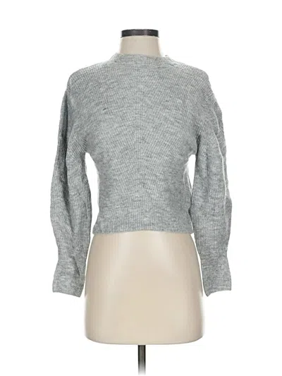 Pre-owned Topshop Turtleneck Sweater In Gray