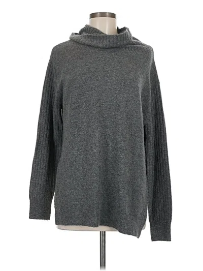 Pre-owned Topshop Turtleneck Sweater In Gray