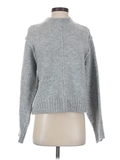 Pre-owned Topshop Turtleneck Sweater In Gray