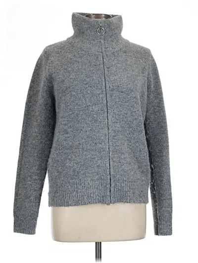 Pre-owned Topshop Turtleneck Sweater In Gray