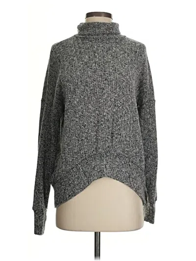 Pre-owned Topshop Turtleneck Sweater In Gray