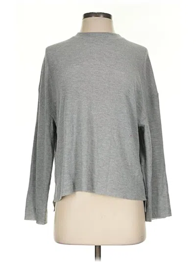 Pre-owned Topshop Turtleneck Sweater In Gray