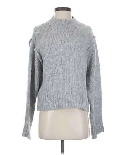 Pre-owned Topshop Turtleneck Sweater In Gray