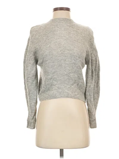 Pre-owned Topshop Turtleneck Sweater In Gray
