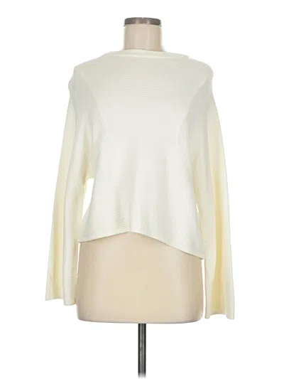 Pre-owned Topshop Turtleneck Sweater In Ivory