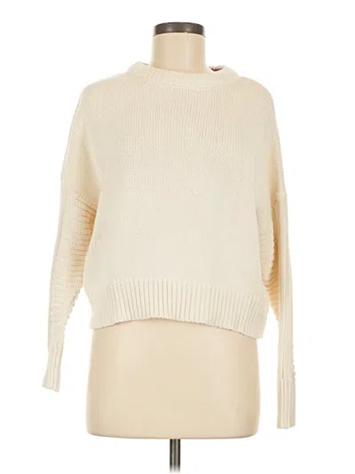 Pre-owned Topshop Turtleneck Sweater In Ivory