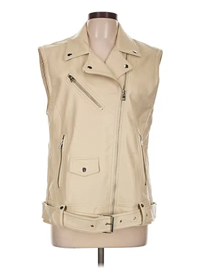 Pre-owned Topshop Vest In Neutral