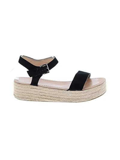Pre-owned Topshop Wedges In Black