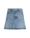 Topshop Denim Skirts In Blue