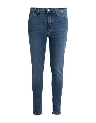Topshop Jeans In Blue