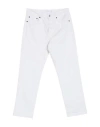 Topshop Woman Denim Pants White Size 24w-30l Cotton In White