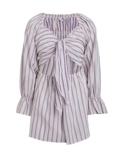 Topshop Woman Jumpsuit Ivory Size 12 Cotton, Polyester In White