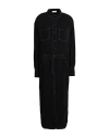 Topshop Woman Maxi Dress Black Size L Polyester In Black