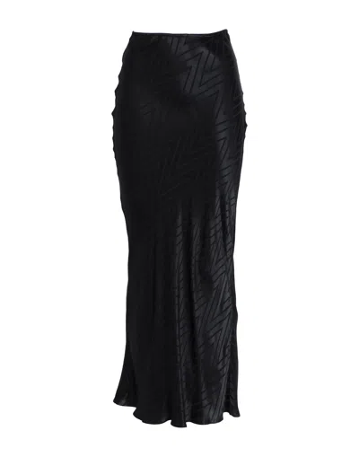 Topshop Long Skirts In Black