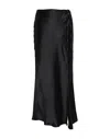 Topshop Long Skirts In Black