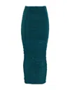 Topshop Long Skirts In Green