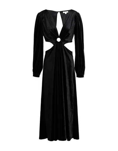 Topshop Midi Dresses In Black