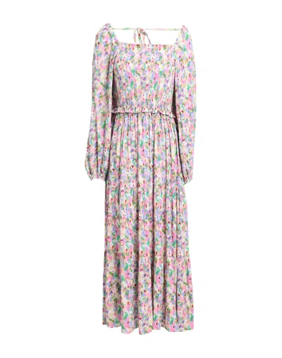 Topshop Midi Dresses In Pink