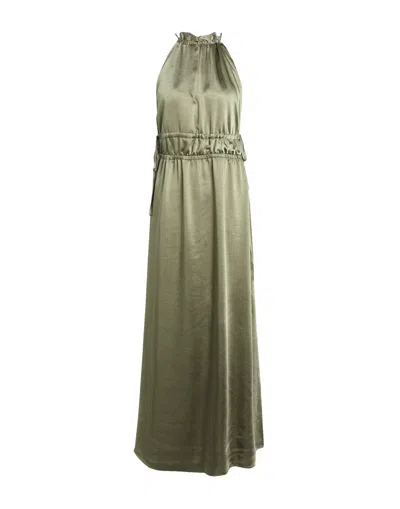 Topshop Midi Dresses In Green