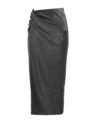 Topshop Long Skirts In Black