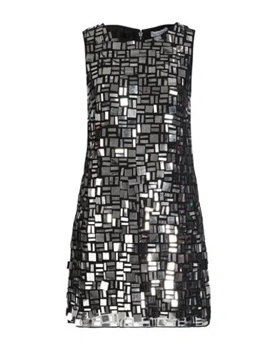 Topshop Woman Short Dress Black Size 12 Polyester