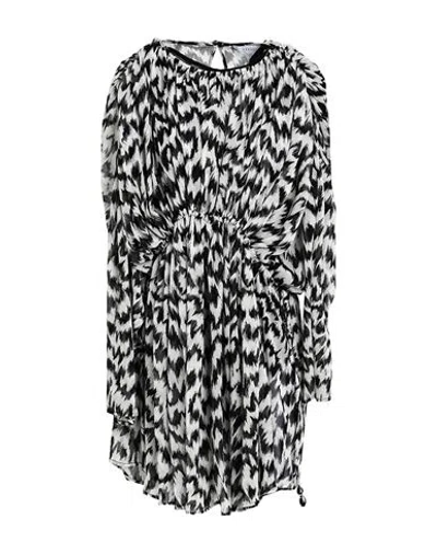 Topshop Woman Short Dress Black Size 0 Polyester