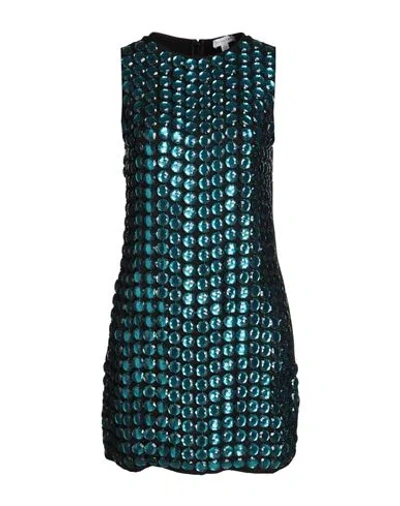 Topshop Woman Short Dress Black Size 12 Polyester