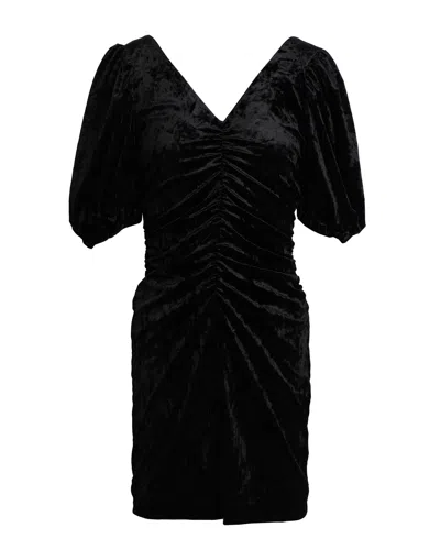 Topshop Short Dresses In Black