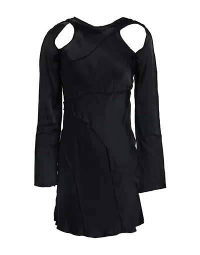Topshop Short Dresses In Black
