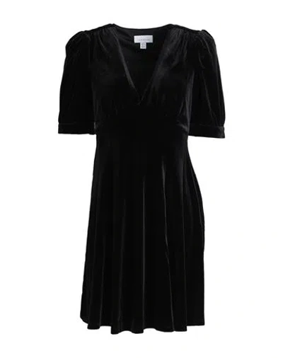 Topshop Woman Mini Dress Black Size 2 Polyester, Elastane