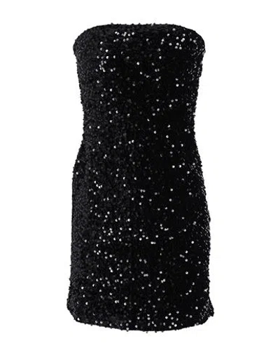 Topshop Woman Mini Dress Black Size 8 Polyester