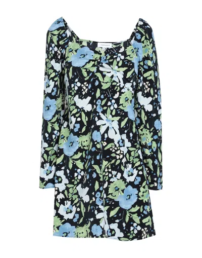 Topshop Short Dresses In Black