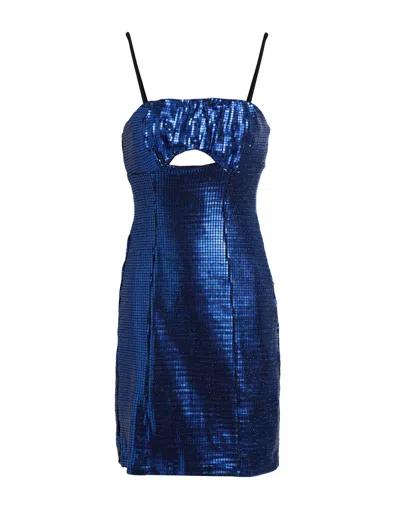 Topshop Short Dresses In Blue