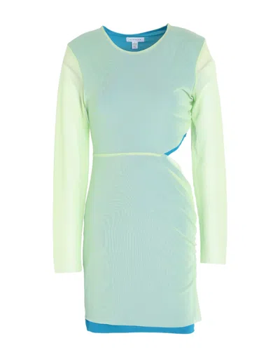 Topshop Short Dresses In Green